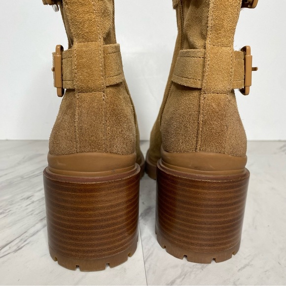 Naturalizer Trina Suede Heeled Boot 8 1/2 M - Picture 4 of 14